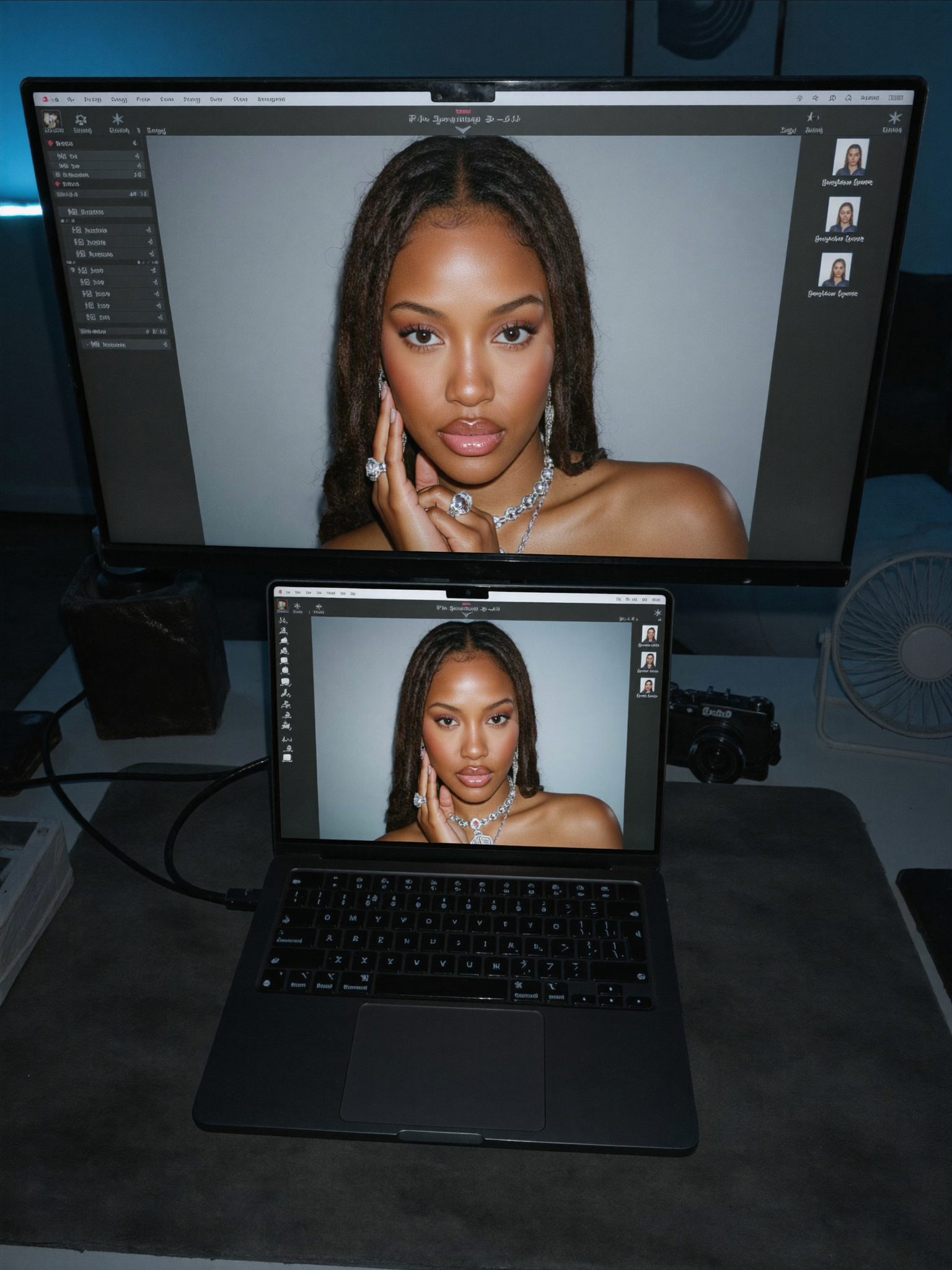 Fashion visual reference — Behind the system